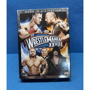 WWE WrestleMania 28 XXVIII‎ DVD 2012 3-Disc Set